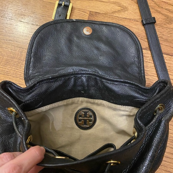 Tory Burch Black Leather Crossbody Bag - Picture 7 of 13